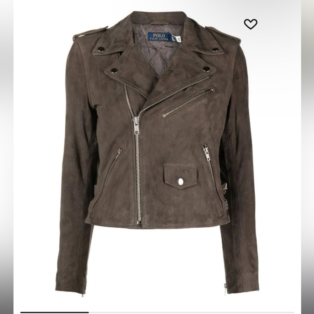 Polo Ralph Lauren Asymmetric Zip-Fastening Biker Jacket